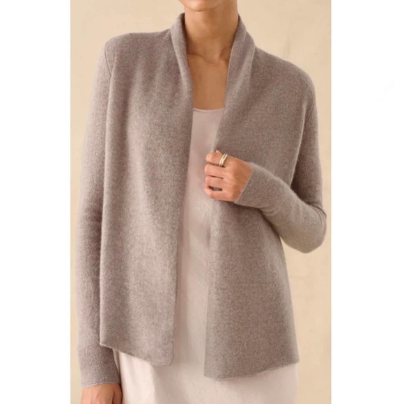 White + Warren Sweaters - White and Warren Cashmere Cardigan Blush Pink Size Small